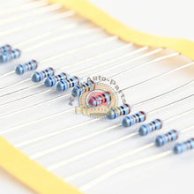 Load image into Gallery viewer, CFR681 Metal Film 681 OHM Resistors 1/4 watt 0.25W 1% 100pcs Free Shipping
