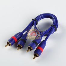 Load image into Gallery viewer, 1ft 1&#39; HIGH PERFORMANCE DIRECTIONAL BALANCE RCA 2 Male to Male Audio Cable
