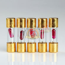 Load image into Gallery viewer, 5 PACK AGU FUSE 35A AMP GOLD PLATED GLASS WITH BLOWN FUSE LED LIGHT INDICATOR
