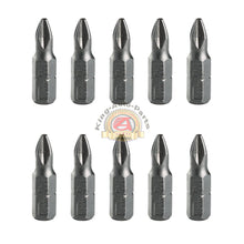 Load image into Gallery viewer, #2 Phillips Insert Bits Screw Tips 1&quot; 10pcs Free Shipping
