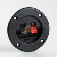 Load image into Gallery viewer, 1PC Round Recessed Sub Speaker Box Terminal Binding Post Round Cup Spring Clip
