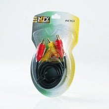 Load image into Gallery viewer, 3FT 3RCA RGB Gold Plated Male Cable Colored Component Video Audio VCR DVD AV
