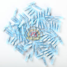 Load image into Gallery viewer, 16/14 Ga .157 Blue Colored Nylon Female Bullet Connector 100PACK
