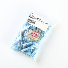 Load image into Gallery viewer, 16/14 Ga .157 Blue Colored Nylon Female Bullet Connector 100PACK
