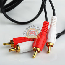 Load image into Gallery viewer, 3ft RCA3 Noise Cancellation 2 Male to Male Audio Coax Video Cable Gold-Plated
