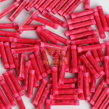 Load image into Gallery viewer, 3MRVBC 3M Red 22/18 Gauge Vinyl Butt Connectors (100 Pack)
