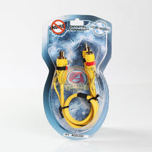 Load image into Gallery viewer, 1ft 1&#39; HIGH PERFORMANCE DIRECTIONAL BALANCE Dual RCA Male to Male Audio Cable
