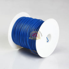 Load image into Gallery viewer, 500FT HIGH PERFORMANCE PRIMARY WIRE 22 GAUGE AWG BLUE MADE IN USA WITH SPOOL
