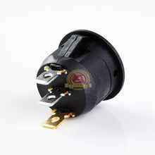 Load image into Gallery viewer, 5PCS Car 12V Round Rocker Dot Boat Green LED Light Toggle Switch SPST ON / OFF
