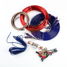 Load image into Gallery viewer, 8 Gauge Amp Kit Amplifier Install Wiring Complete 8 Ga Installation Cables 800W
