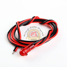 Load image into Gallery viewer, Steady 3V Flashing red led in plastic housing Mounting Hole Size 9/32”
