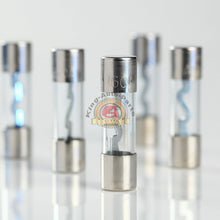 Load image into Gallery viewer, 5 x Glass Fuse 60 AMP Silver Tips AGU60
