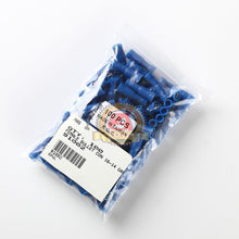 Load image into Gallery viewer, 100 Male/Female Quick Disconnect Combo Wire Bullet Connector Red/Blue Terminals
