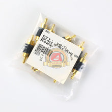 Load image into Gallery viewer, 10pcs Straight AV RCA Audio Video Male to Male Coupler Adapter Connector changer
