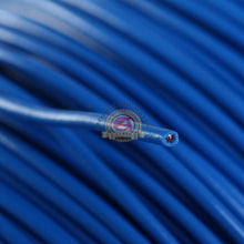 Load image into Gallery viewer, 500FT HIGH PERFORMANCE PRIMARY WIRE 22 GAUGE AWG BLUE MADE IN USA WITH SPOOL
