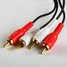 Load image into Gallery viewer, 18FT Noise Cancellation RCA Dual RCA Cable 2 Male to Male Stereo Audio Cable
