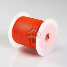 Load image into Gallery viewer, 500FT HIGH PERFORMANCE PRIMARY WIRE 22 GAUGE AWG ORANGE MADE IN USA WITH SPOOL
