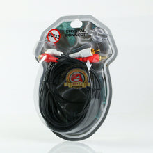 Load image into Gallery viewer, 12FT Noise Cancellation RCA Dual RCA Cable 2 Male to Male Stereo Audio Cable
