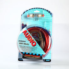 Load image into Gallery viewer, 8 Gauge Amp Kit Amplifier Install Wiring Complete 8 Ga Installation Cables 800W
