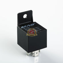 Load image into Gallery viewer, 12V 12 Volt MAS POWER RELAY WITH EPOXY 30/40 AMP 5 PRONG RELAY PLASTIC MOUNT
