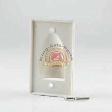 Load image into Gallery viewer, 3 pcs Single Gang Bulk Cable Wall Plate White Free Shipping
