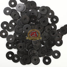 Load image into Gallery viewer, Black Steel Flat Washer 1/4 Qty 100 Black FlatWasher
