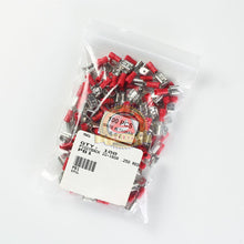 Load image into Gallery viewer, 100 Piggyback Electrical Quick Disconnect Terminals 22-18 ga. Male/Female .250
