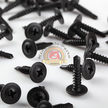 Load image into Gallery viewer, Phillips Truss Head Black Sheet Metal Self Tapping Screw 18-8 #8X3/4&#39;&#39; Qty 500
