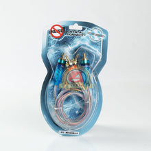 Load image into Gallery viewer, 1.5ft Gold Plated 1.5&#39; RCA Blue Wire No Noise Video 2 Male To Male Stereo Cable

