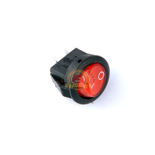 Load image into Gallery viewer, 1pcs DC 12V Car Dot Auto Boat Round Rocker Red LED Light Switch ON-OFF
