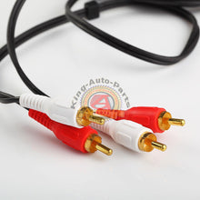 Load image into Gallery viewer, 12ft RCA12 Noise Cancellation 2 Male to Male Audio Coax Video Cable Gold-Plated
