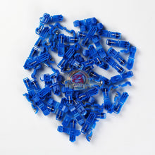 Load image into Gallery viewer, 100 BlueT-TAP16-14Ga AWG Gauge12V Wire Taps Scotch Lock ConnectorsTerminals
