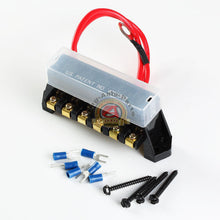 Load image into Gallery viewer, 6-GANG ATC FUSE DISTRIBUTION BLOCK AUTOMOTIVE / ATV / GOLF CART /  FBATC614H
