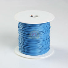 Load image into Gallery viewer, 500FT HIGH PERFORMANCE PRIMARY WIRE 22 GAUGE LIGHT BLUE MADE IN USA WITH SPOOL
