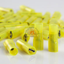 Load image into Gallery viewer, 3M Yellow 12/10 Gauge 0.250 Insulated Nylon Female Quick Disconnect 3M73M100Pack
