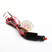 Load image into Gallery viewer, Steady 3 volt red led with housing-self stick  mounting size hole 3/8”
