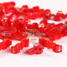 Load image into Gallery viewer, 3M 951 T-TAP Quick Wire Connectors Red 22-18 AWG Gauge Car Audio Terminals 100pc
