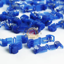 Load image into Gallery viewer, 3M 952 T-TAP Quick Disconnect Wire Connector Blue 16-14 Ga Gauge Terminal 100 PC
