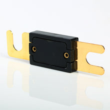 Load image into Gallery viewer, 4 Pack Nickel Plated ANL Fuse Auto Stud Fuses 250A AMP Gold plated
