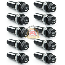 Load image into Gallery viewer, 10pcs Fuse Holder Panel Mount for US (AGC) fuses 1/4&quot; * 1.25&quot; 15A 125VAC
