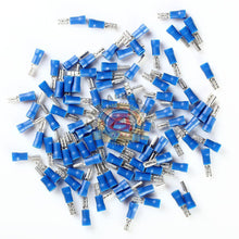 Load image into Gallery viewer, 16-14 AWG QUICK DISCONNECT VINYL FEMALE .110 SPADE CONNECTOR .110&quot; 100 pcs
