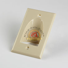 Load image into Gallery viewer, 3 pcs Single Gang Bulk Cable Wall Plate Ivory SLOT INSIDE WALL Free Shipping
