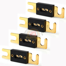 Load image into Gallery viewer, 4pcs100A AMP ANL Type Fuse Gold Plated High Quality Fuses Car Audio Blade
