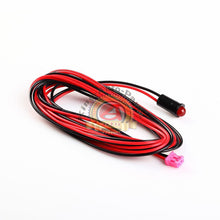 Load image into Gallery viewer, Super Bright Red LED 3 volt with 60&quot; leads and plug fits various car alarms
