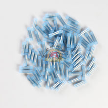 Load image into Gallery viewer, 100x 16-14Guage Nylon Insulated Wire Butt Connector Electrical Crimp Terminal
