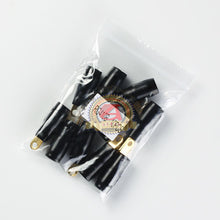 Load image into Gallery viewer, Car Audio Power/Ground Wire Ring Terminal Gold 4 AWG Gauge #10 Connectors 10Pcs
