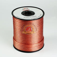 Load image into Gallery viewer, Clear Transparent 250' ft 16 Gauge 16AWG Speaker Wire Cable for Car Home Audio
