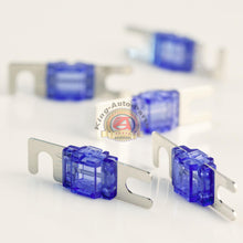 Load image into Gallery viewer, 5 PACK 60 AMP MINI ANL FUSE FUSES NICKEL PLATED AFS 60
