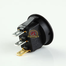 Load image into Gallery viewer, 5PCS Car 12V Round Rocker Dot Boat Blue LED Light Toggle Switch SPST ON / OFF
