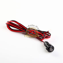 Load image into Gallery viewer, Super Bright blue LED 3 volt with 34" leads and plug fits various car alarms
